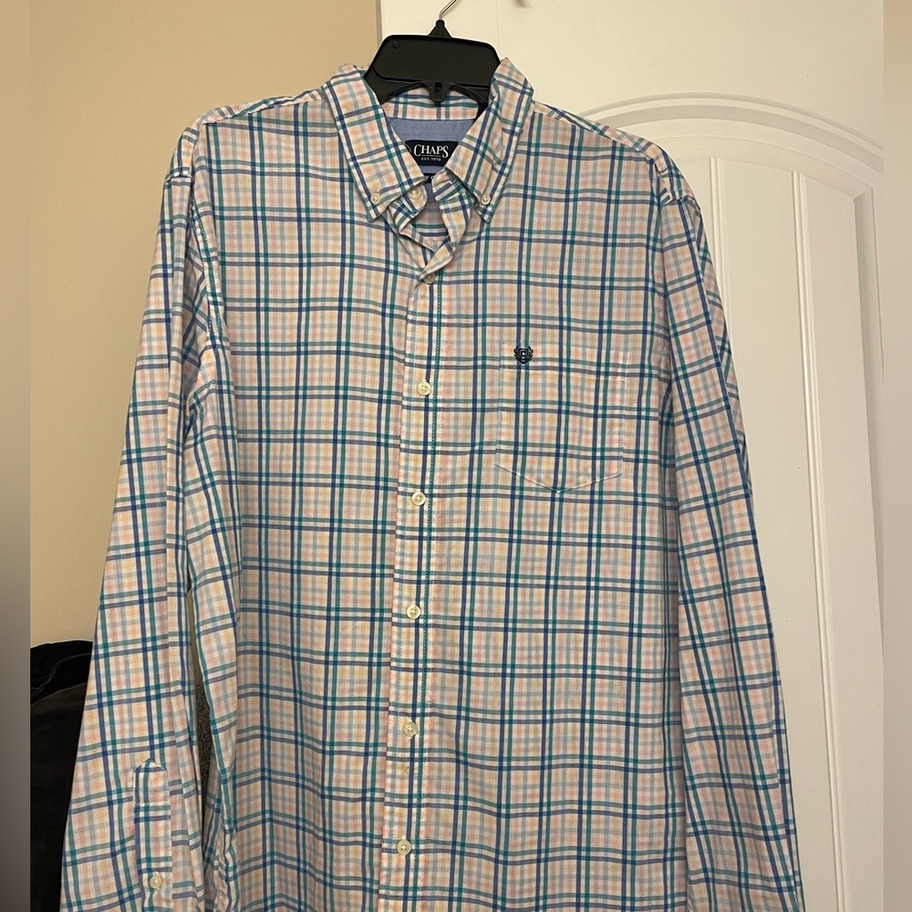 Chaps shirt 
Large 
New without tags 
Never worn
